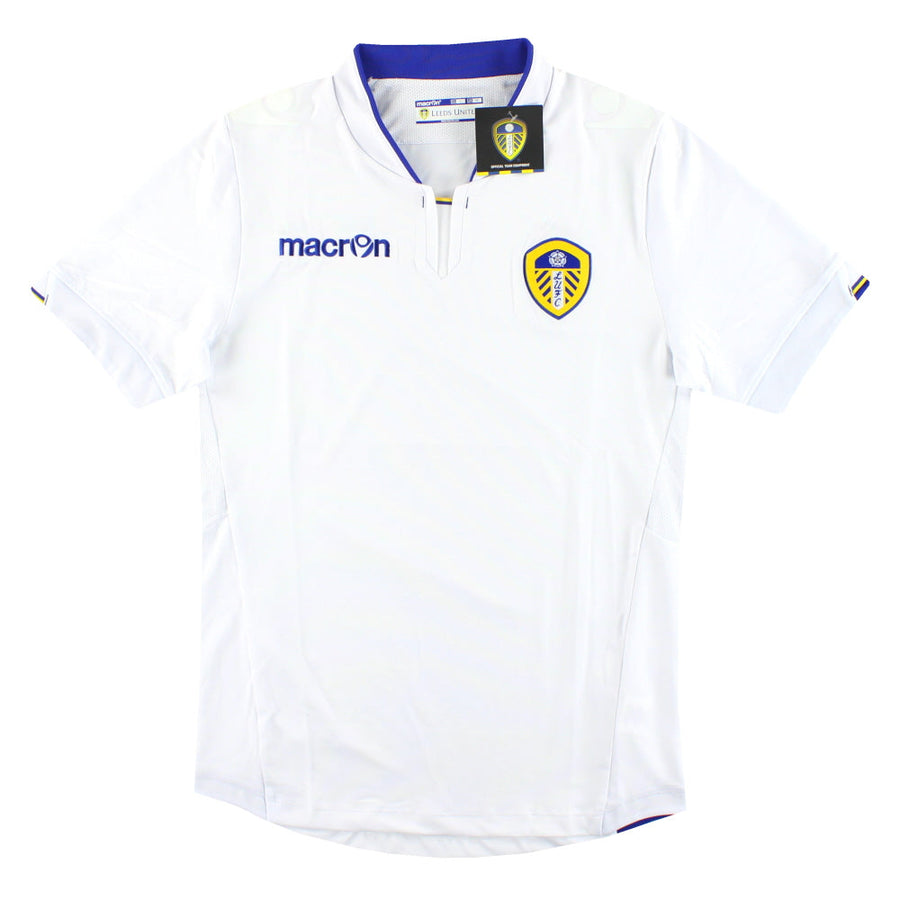 2014-15 Camiseta de local Leeds Macron *con etiquetas* M