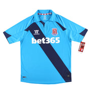 Camiseta de visitante del Stoke City Warrior 2014-15 *NUEVA EN CAJA* Talla S