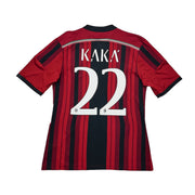 Camiseta de casa AC Milán Kaka #22 2014/15 (M) Adidas