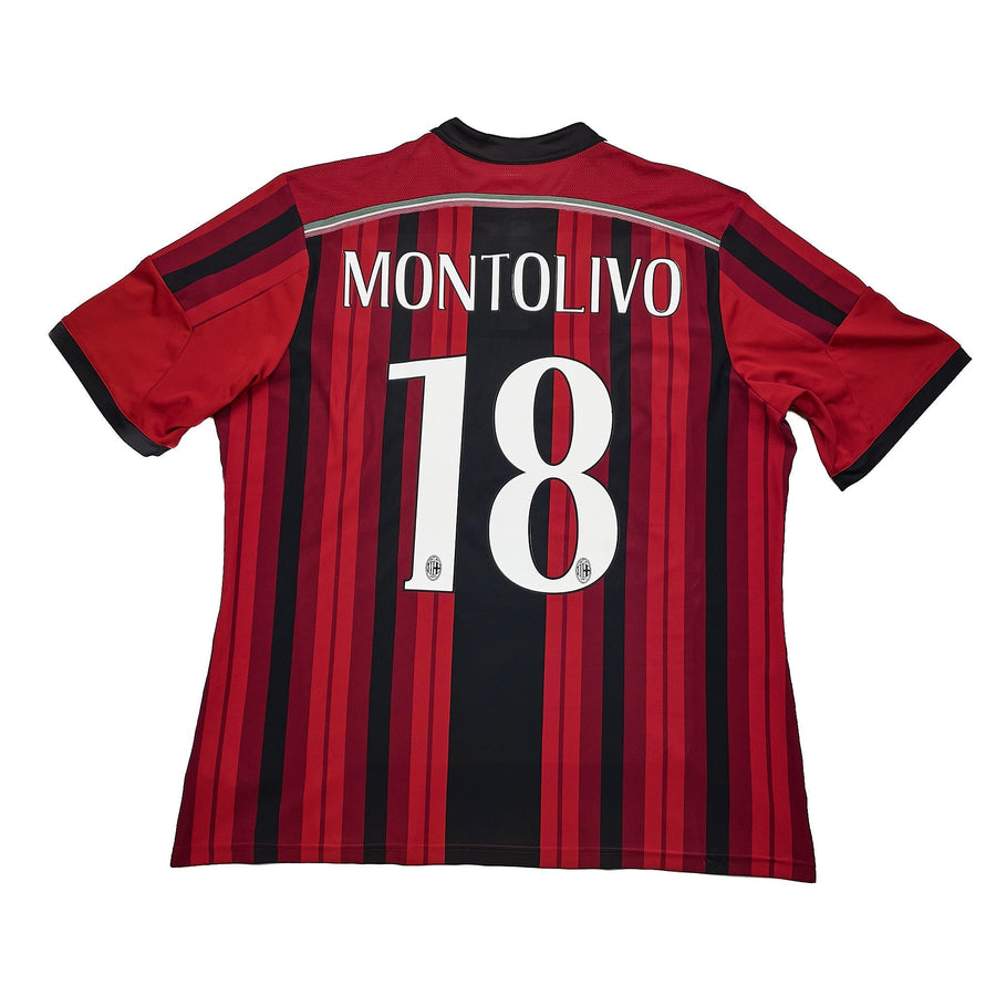 Camiseta de local del AC Milan 2014/15 Montolivo #18 (XL) Adidas