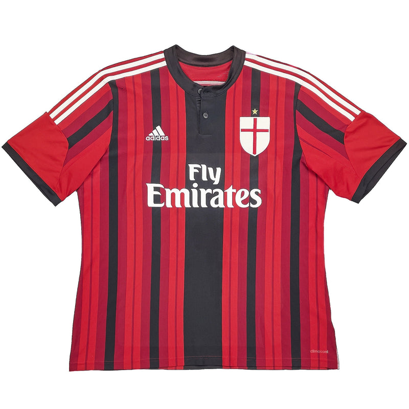2014/15 AC Milan Montolivo #18 Home Shirt (XL) Adidas