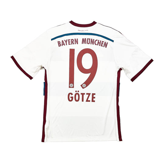 2014/15 Bayern Munich Gotze #19 Away Shirt (L) Adidas