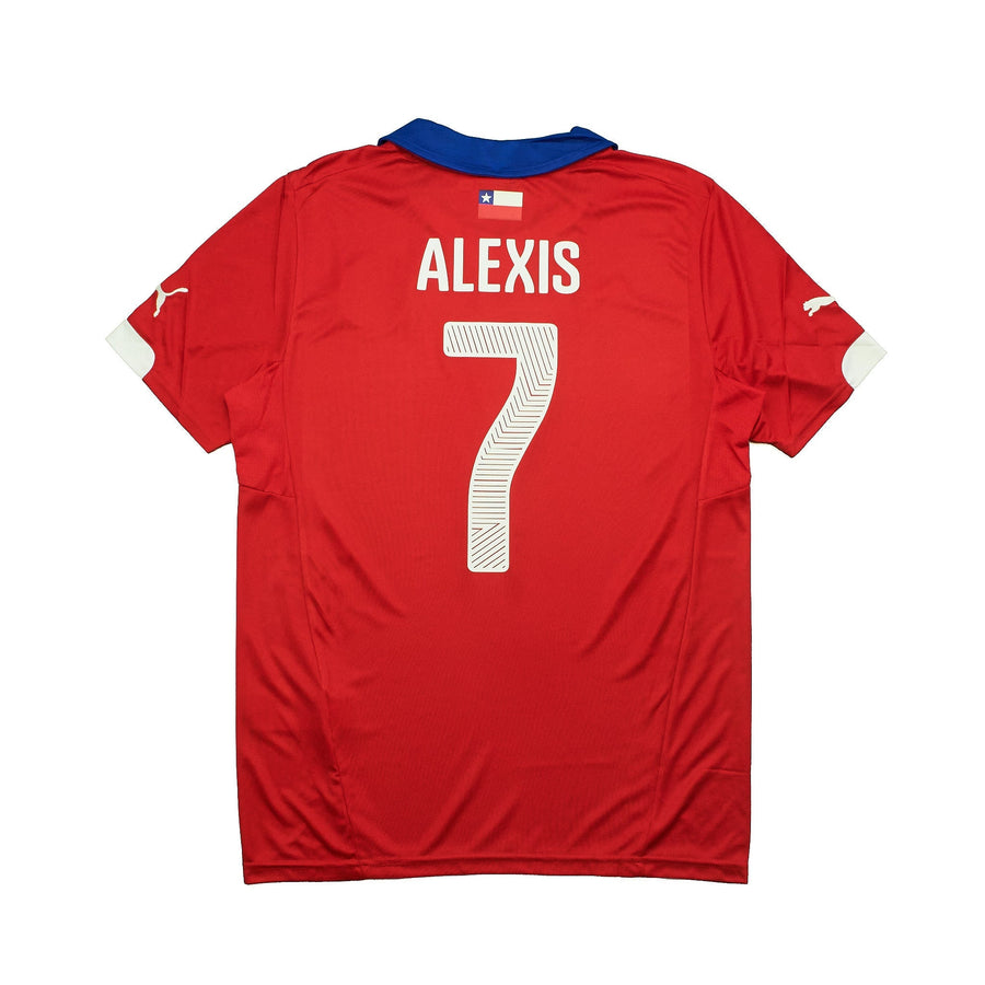 Camiseta de Chile local 2014/15 con Sánchez #7 (M) Puma