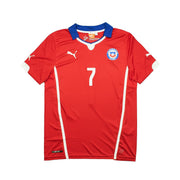 Camiseta de Chile local 2014/15 con Sánchez #7 (M) Puma