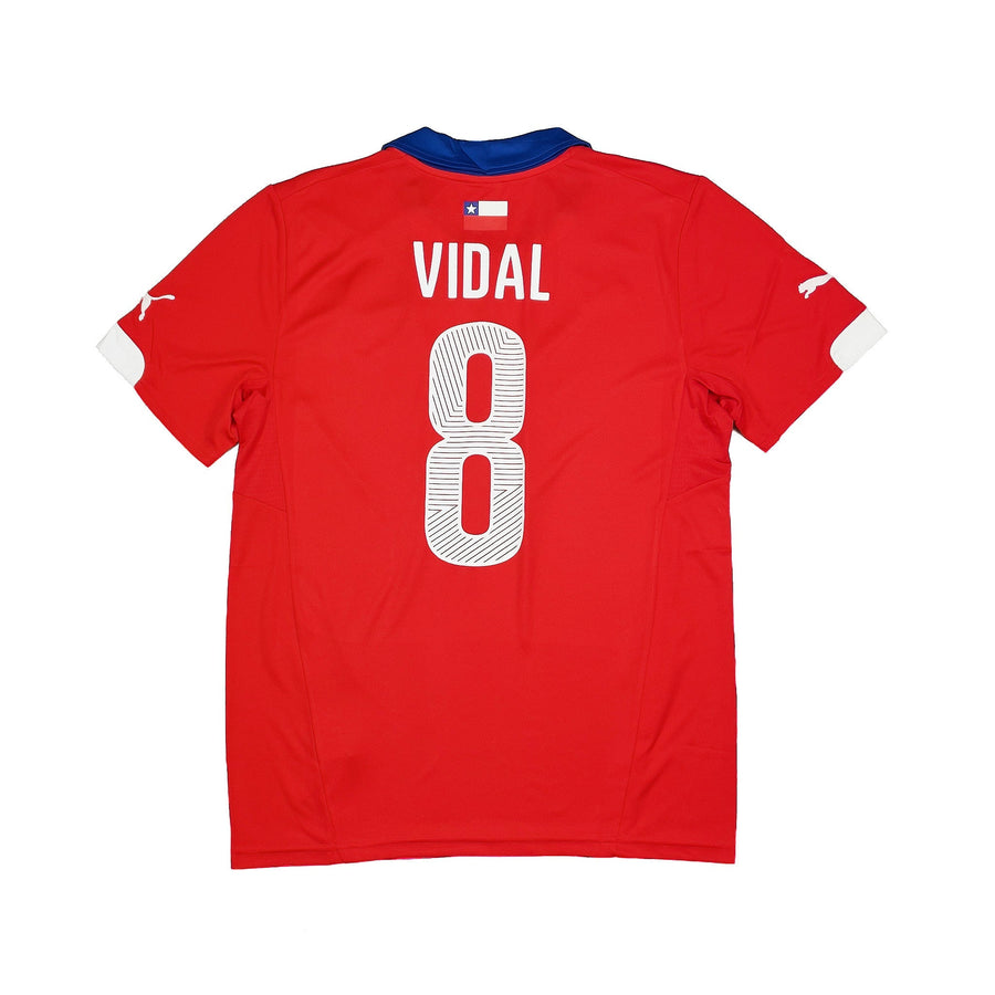 Camiseta local de Chile 2014/15 Vidal #8 (M) Puma