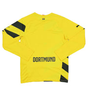 Camiseta de casa Puma de manga larga del Dortmund 2014/15 (S)