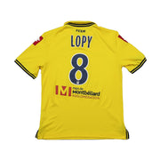 Camiseta de local Lotto del FC Sochaux 2014/15 Lopy #8 *Emitida para partido* (M)