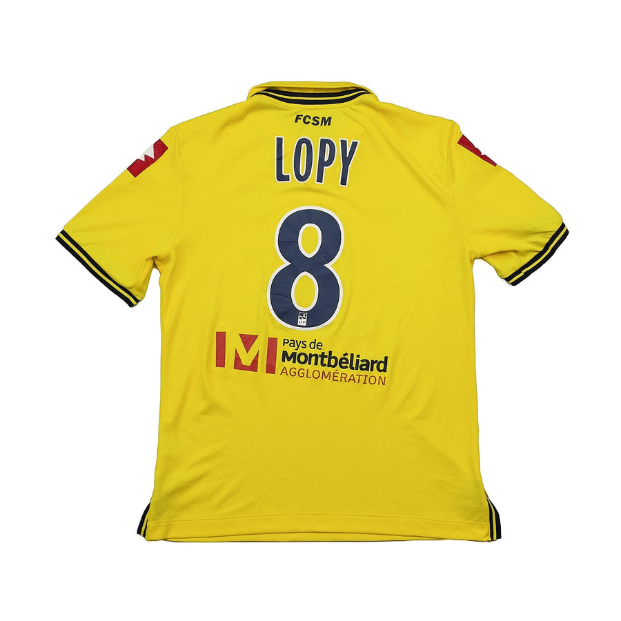 Camiseta de local Lotto del FC Sochaux 2014/15 Lopy #8 *Emitida para partido* (M)