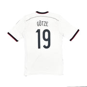 Camiseta de local Alemania 2014/15 Götze #19 (Talla S) Adidas