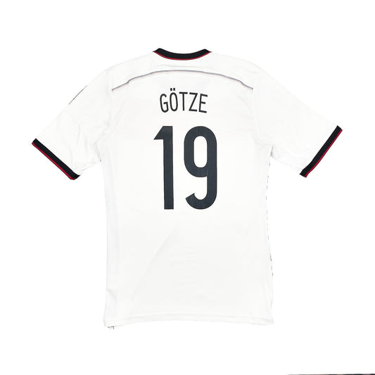2014/15 Germany Gotze #19 Home Shirt (S) Adidas