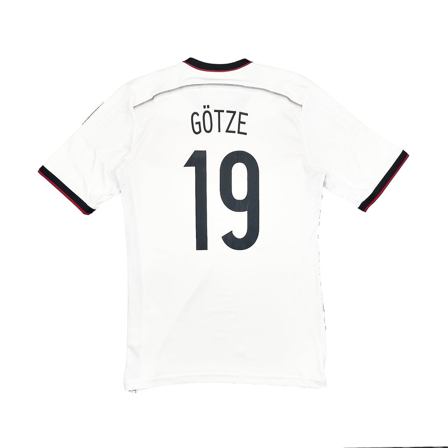 Camiseta de local Alemania 2014/15 Götze #19 (Talla S) Adidas