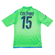 2014/15 Napoli Colombo #15 Camiseta de portero *Match Issue* (XL) Macron