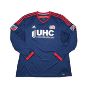 Camiseta de manga larga local del New England Revolution 2014/15 *Player Issue* (2XL) Adidas