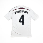 Camiseta de local 2014/15 Real Madrid Sergio Ramos #4 (M) Adidas