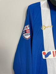 2014/15 Wigan Mclean #11 *Preparada para partido* Camiseta de local de manga larga (M) Ajuste de jugador