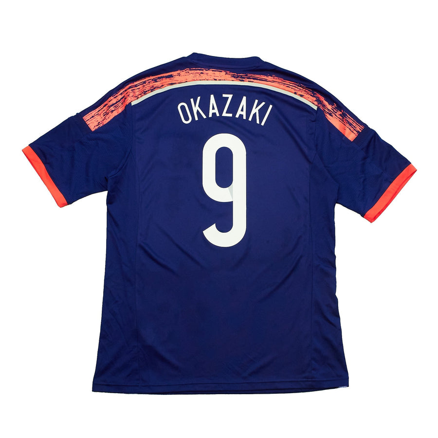 2014/16 Japón Okazaki #9 Camiseta Local (M) Adidas