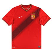 Camiseta de casa Nike del Guangzhou Evergrande 2014 Talla XL