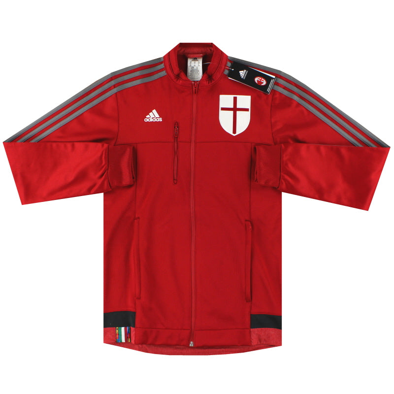 Chaqueta de chándal adidas Anthem AC Milan 2015-16 *BNIB* XS