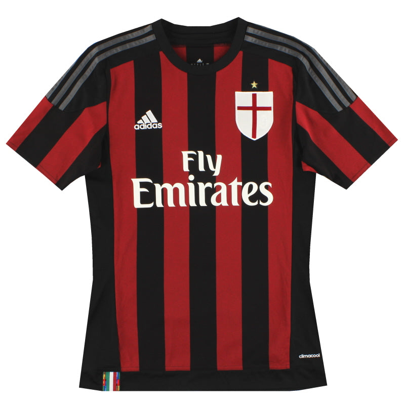 Camiseta de local adidas AC Milan 2015-16 L