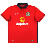 2015-16 Blackburn Nike Camiseta Visitante L