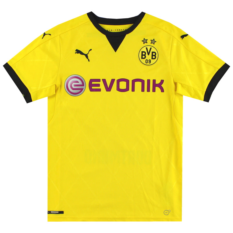 2015-16 Camiseta Puma del Borussia Dortmund Home Europea M