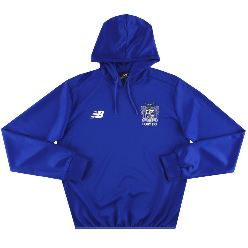 Sudadera con capucha New Balance del Bury 2015-16, talla XL.Niños