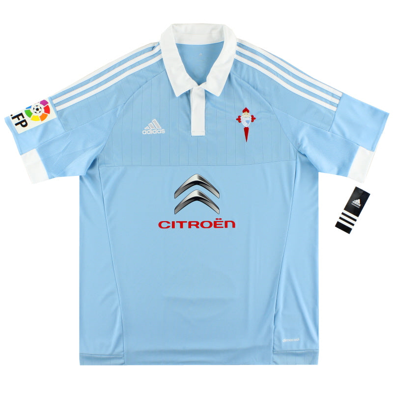 2015-16 Celta de Vigo adidas Camiseta Local *con etiquetas* XL