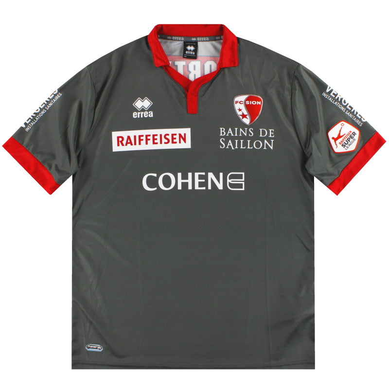 Camiseta FC Sion Errea Tercera 2015-16 Talla XL