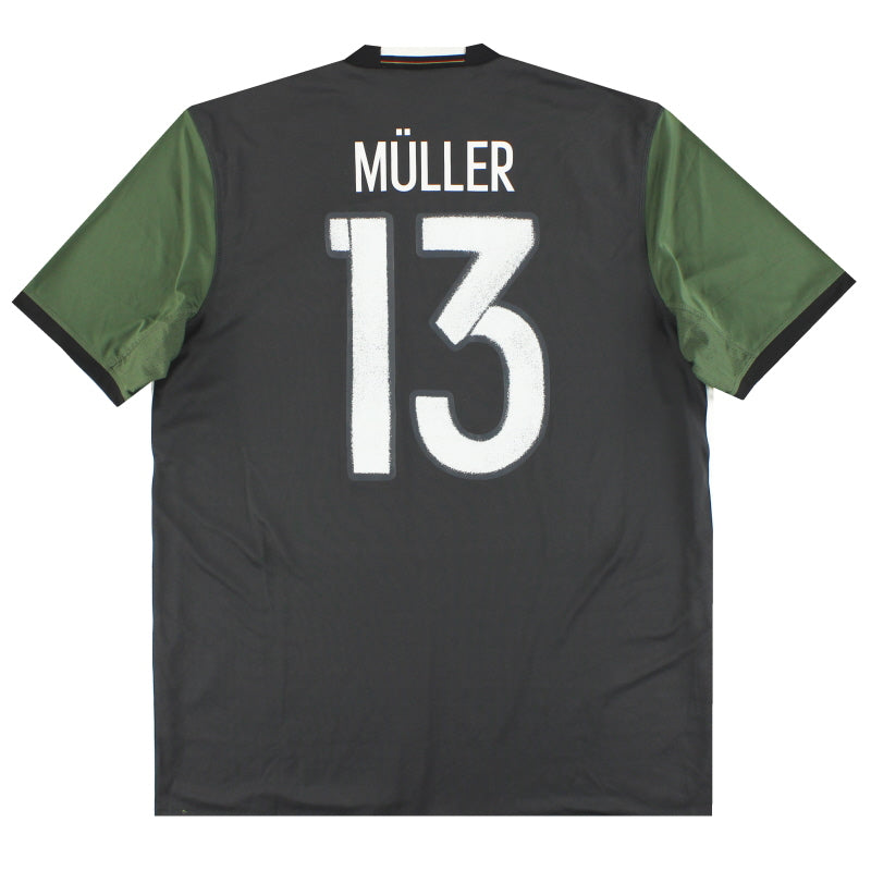 2015-16 Alemania adidas Camiseta de visitante Muller #13 M