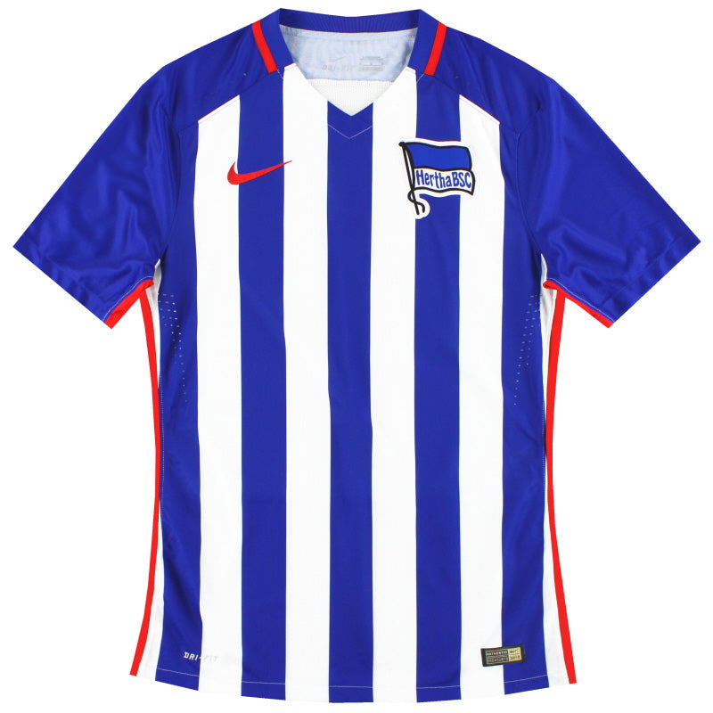 2015-16 Camiseta de local Nike del Hertha de Berlín (edición para jugadores) M