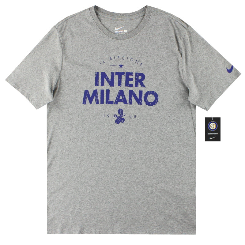 2015-16 Inter de Milán Nike Graphic Tee *con etiquetas* XL