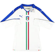 Camiseta de Visitante del Equipo Nacional de Italia 2015-16 *con etiquetas* Manga Larga
