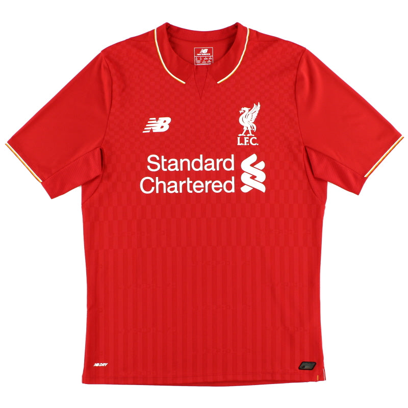 2015-16 Liverpool New Balance Home Shirt M