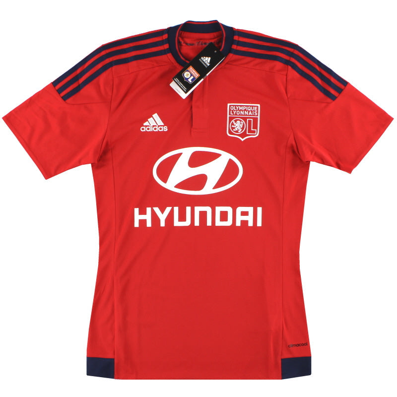Camiseta de visitante adidas del Lyon 2015-16 *con etiquetas* XS