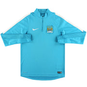 2015-16 Manchester City Nike Sudadera de entrenamiento con cremallera 1/4 M