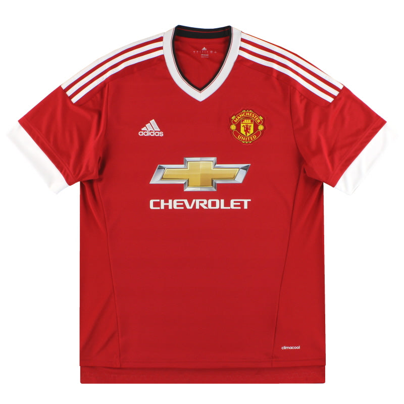 Camiseta adidas de local del Manchester United 2015-16 Talla XL