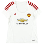 Camiseta visitante adidas Manchester United 2015-16 para mujer, talla XL