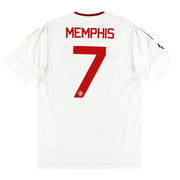 2015-16 Manchester United adidas CL Camiseta Visitante Memphis #7 L