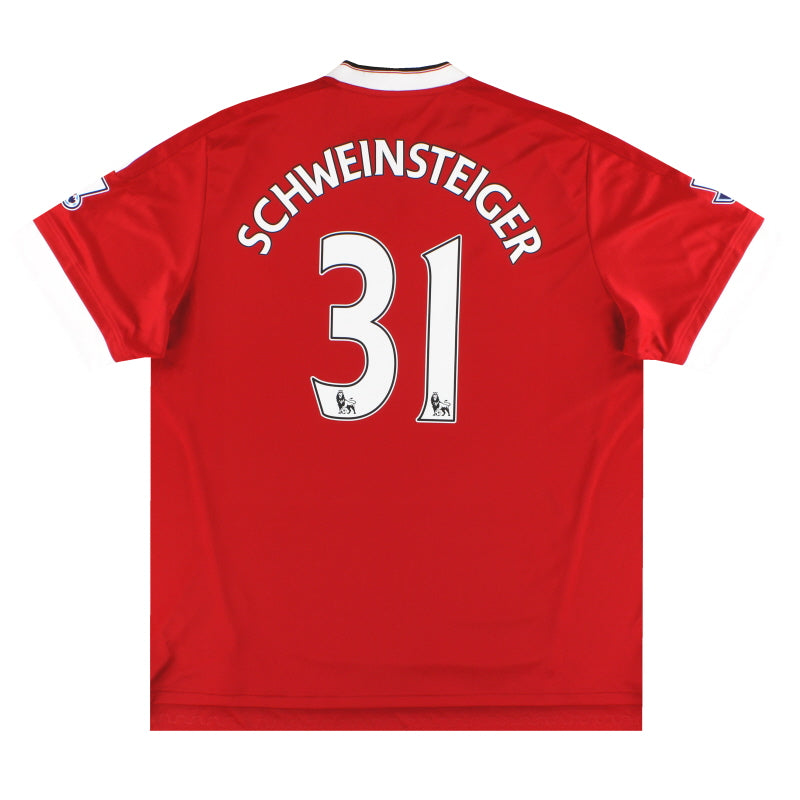 2015-16 Manchester United camiseta de local adidas Schweinsteiger #31 *Impecable* Talla S