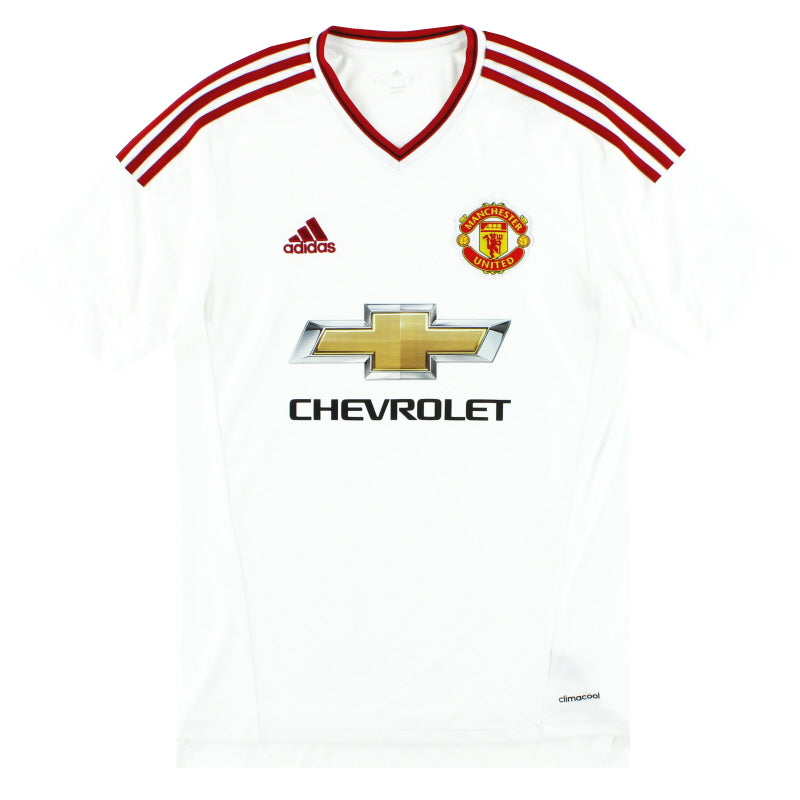 Camiseta de visitante adidas del Manchester United 2015-16, talla XL