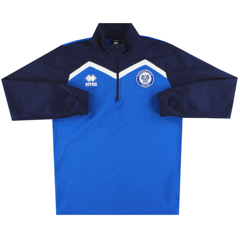 2015-16 Rochdale Errea Sudadera de entrenamiento con cremallera 1/4 M