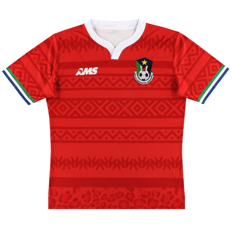 Camiseta visitante *BNIB* de edición limitada de Sudán del Sur 2015-16 L