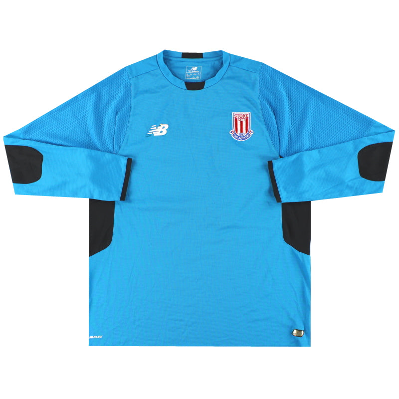 2015-16 Stoke New Balance Camiseta de Portero para Jugador (Sub-18) #1 M