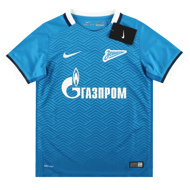 Camiseta de casa Nike del Zenit de San Petersburgo 2015-16 *A ESTRENAR EN CAJA* Joven XS