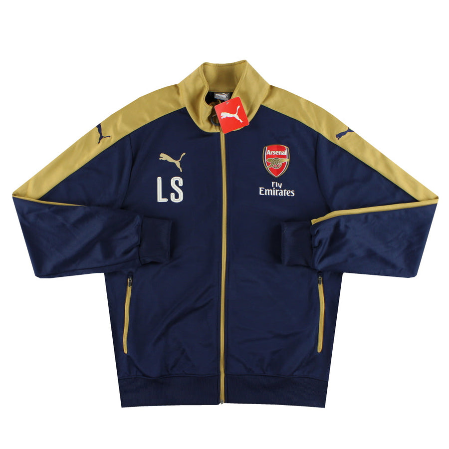 Chaqueta de chándal Puma del Arsenal de 2015-16, modelo "Player Issue" 'LS' *con etiquetas* L / con etiquetas / Grande