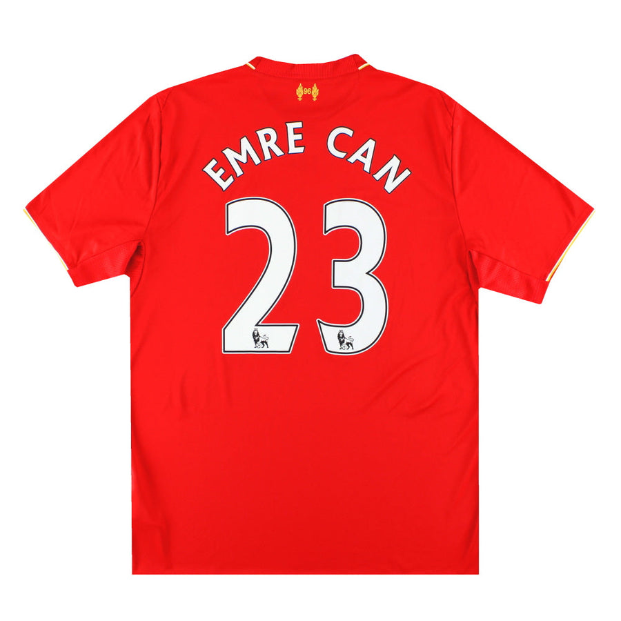 Camiseta de local del Liverpool New Balance 2015-16 Emre Can #23 *con etiquetas* L