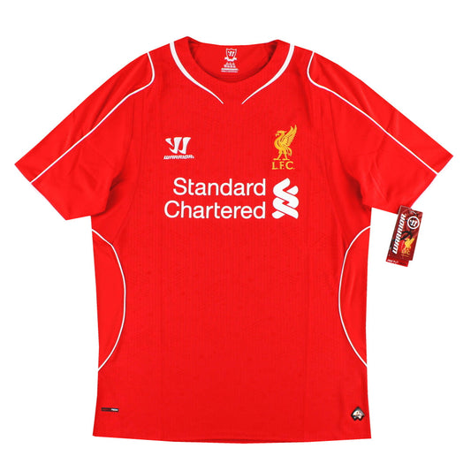 2014-15 Liverpool Warrior Home Shirt *w/tags* XL