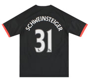 2015-16 Manchester United adidas Third Shirt Schweinsteiger #31 M