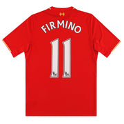 2015-16 Camiseta de local del Liverpool New Balance Firmino #11 S