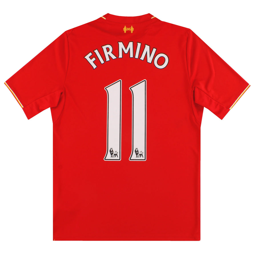 2015-16 Camiseta de local del Liverpool New Balance Firmino #11 S